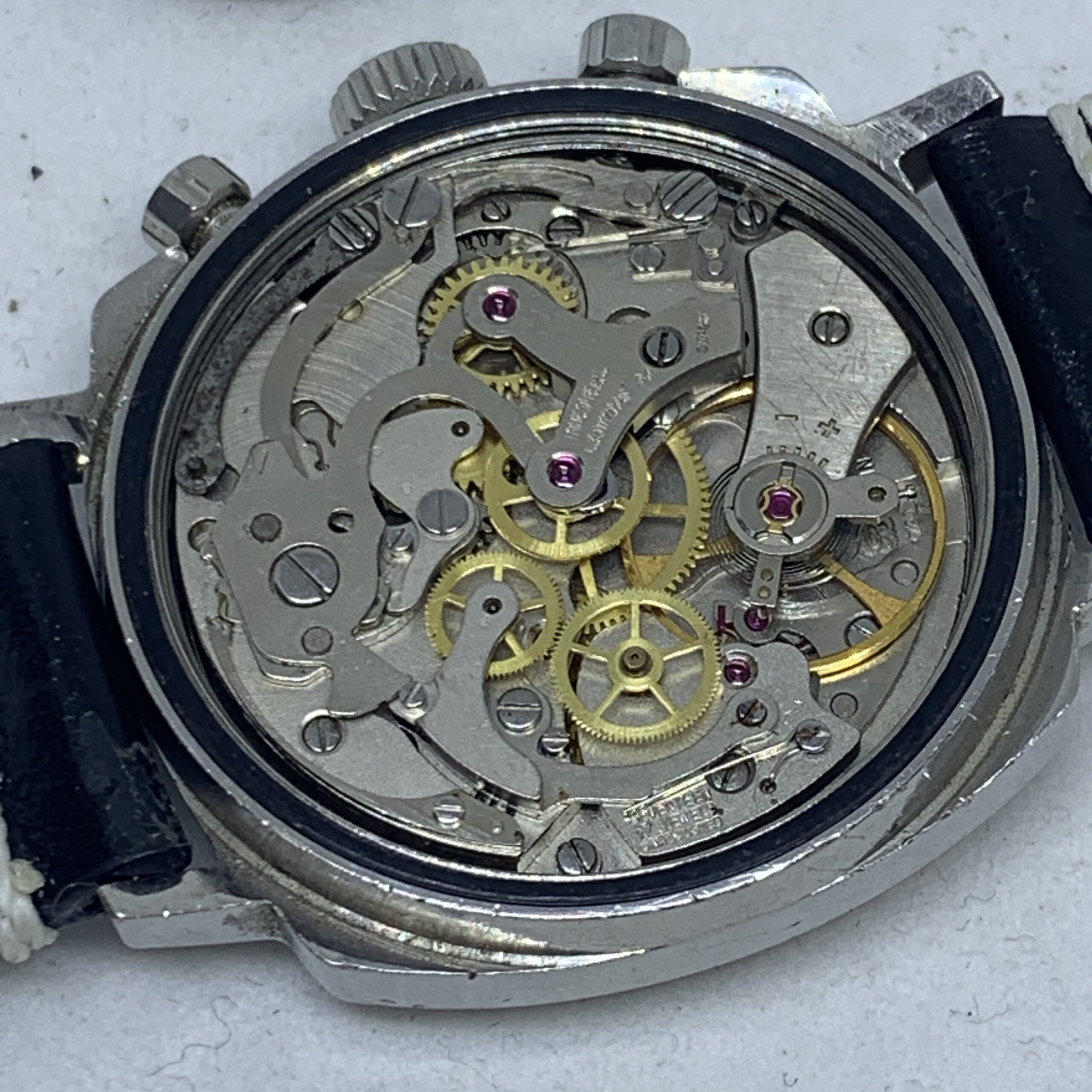 HEUER CAMARO REF 7743T FIRST EXECUTION MANUAL WIND CAL 7730 MOVEMENT