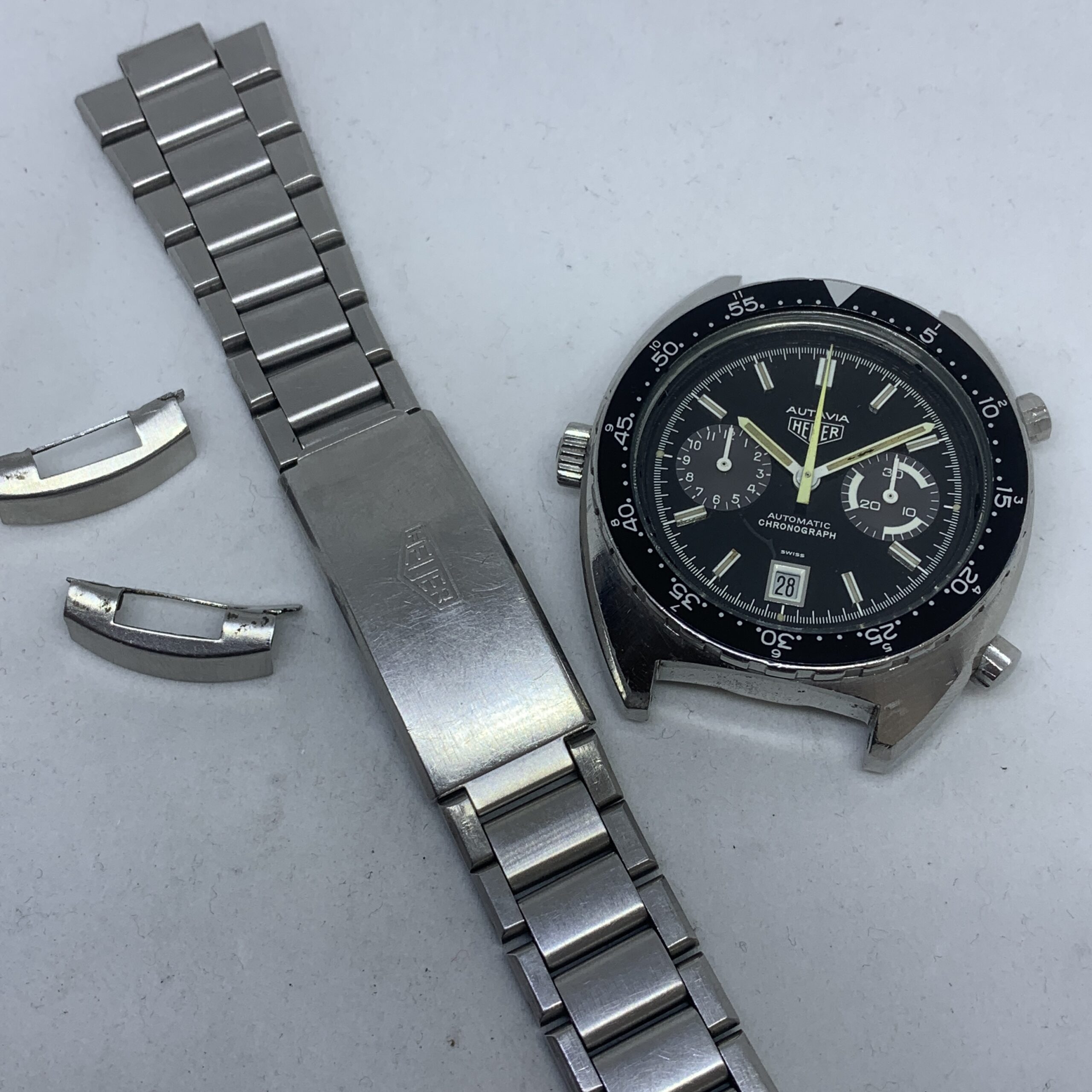 HEUER AUTAVIA REF 11630 AUTOMATIC MOVEMENT CHRONOGRAPH ARGENTINA AIR FORCE