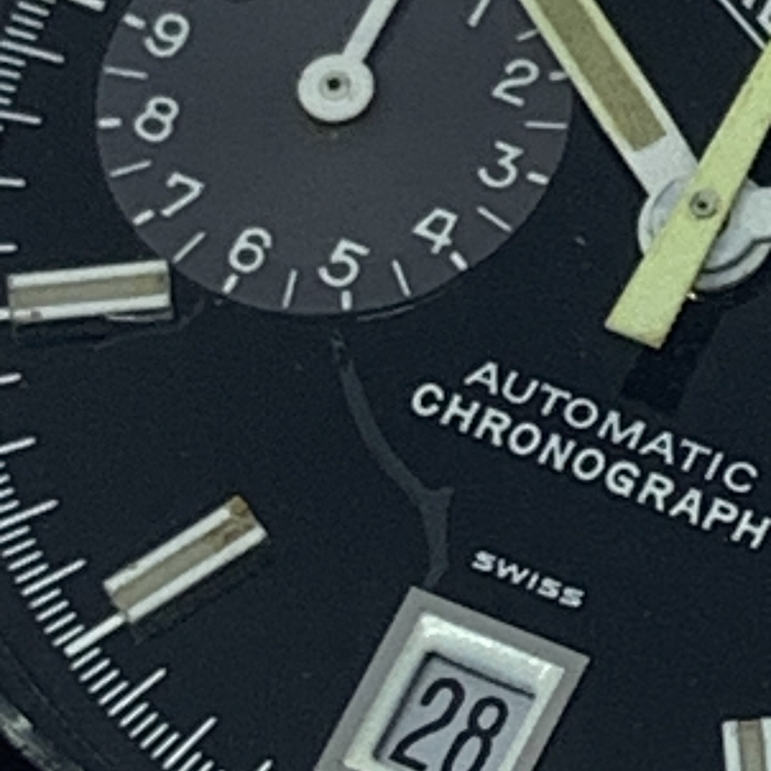 HEUER AUTAVIA REF 11630 AUTOMATIC MOVEMENT CHRONOGRAPH ARGENTINA AIR FORCE