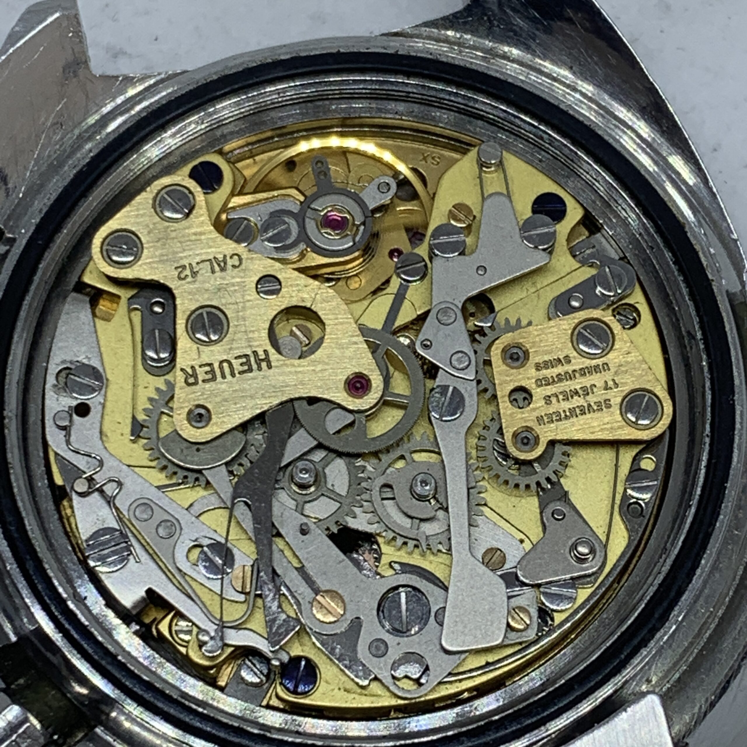 HEUER AUTAVIA REF 11630 AUTOMATIC MOVEMENT CHRONOGRAPH ARGENTINA AIR FORCE