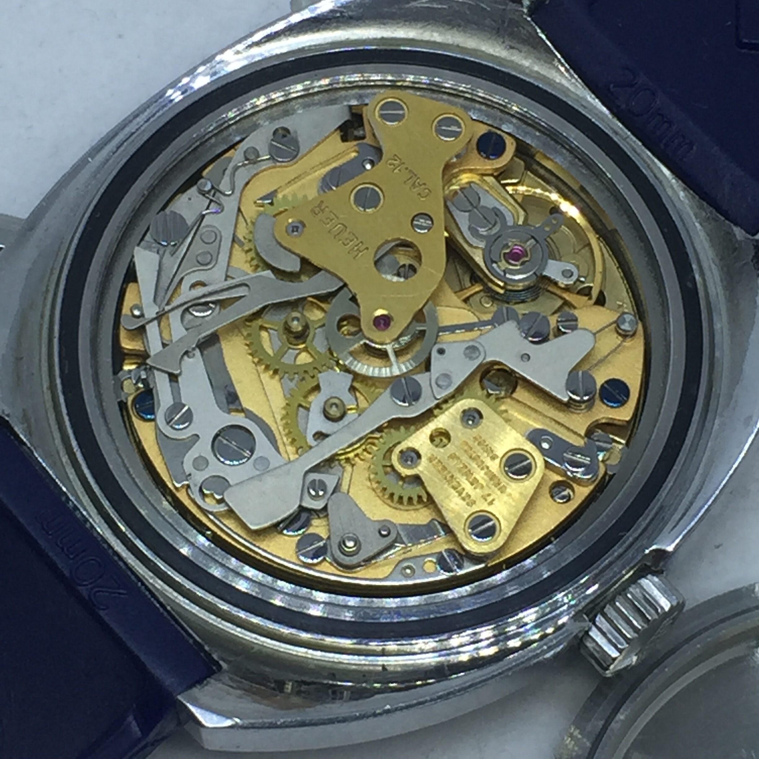 HEUER AUTAVIA REF 1163 JO SIFFERT AUTOMATIC MOVEMENT