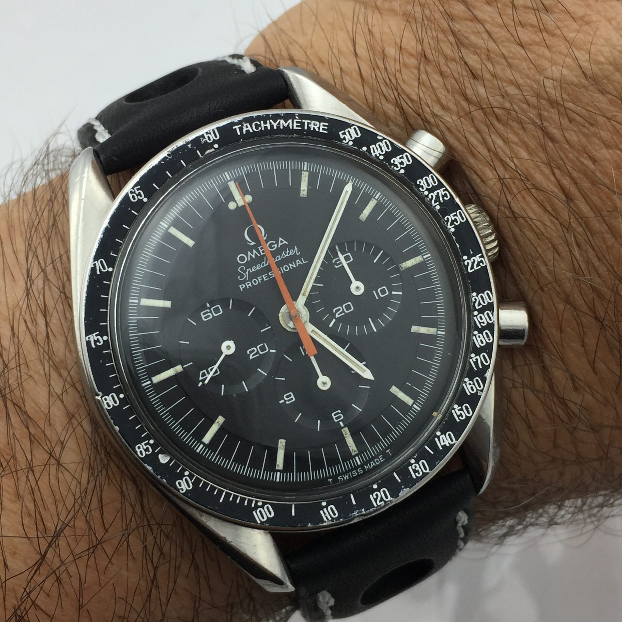 OMEGA SPEEDMASTER REF 145.022 MANUAL WIND MOVEMENT CHRONOGRAPH CAL 861 FROM 1969 DON BEZEL