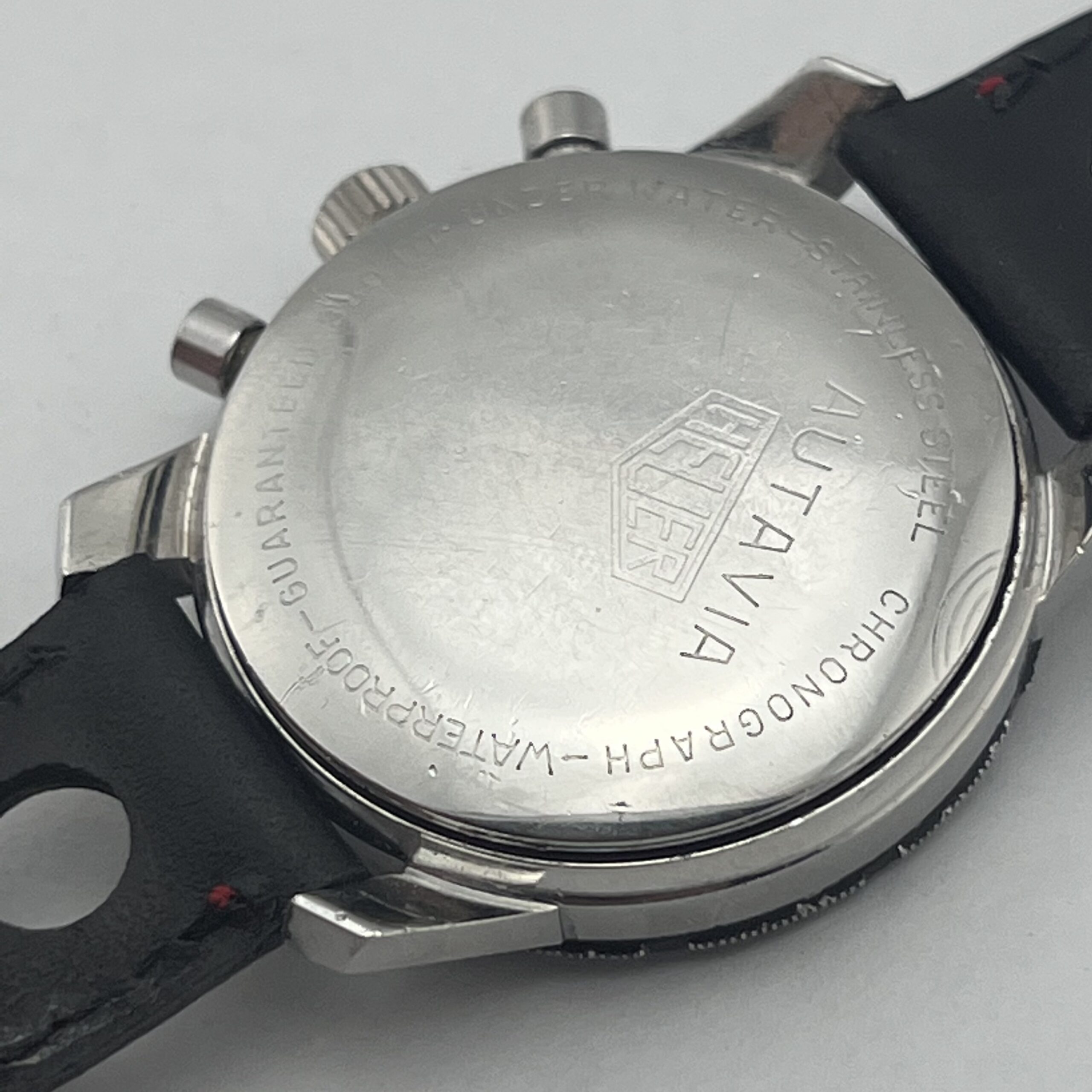 HEUER AUTAVIA REF 7763C MARK 2 MANUAL WIND MOVEMENT 7733 CHRONOGRAPH