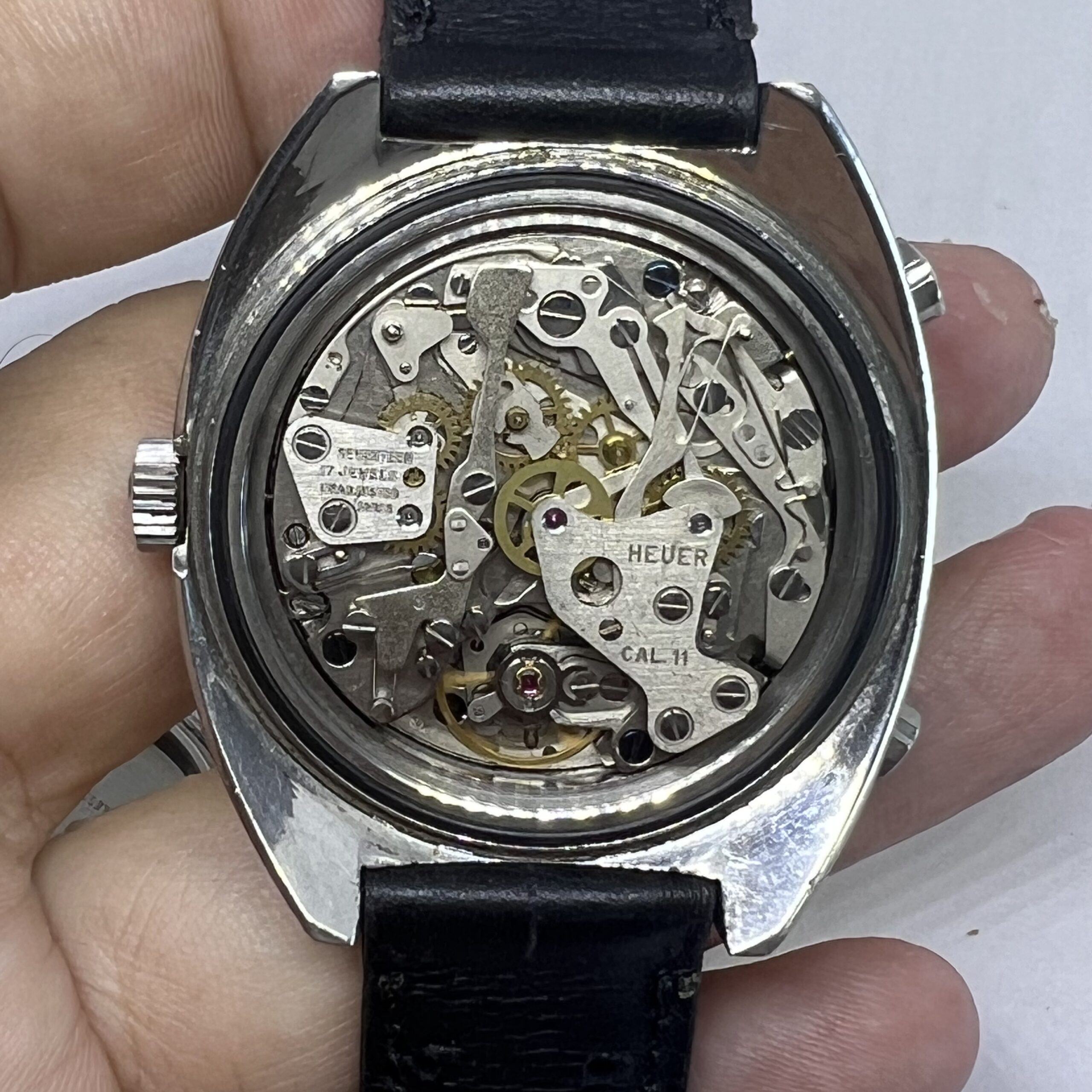 HEUER AUTAVIA REF 1163 JO SIFFERT AUTOMATIC MOVEMENT