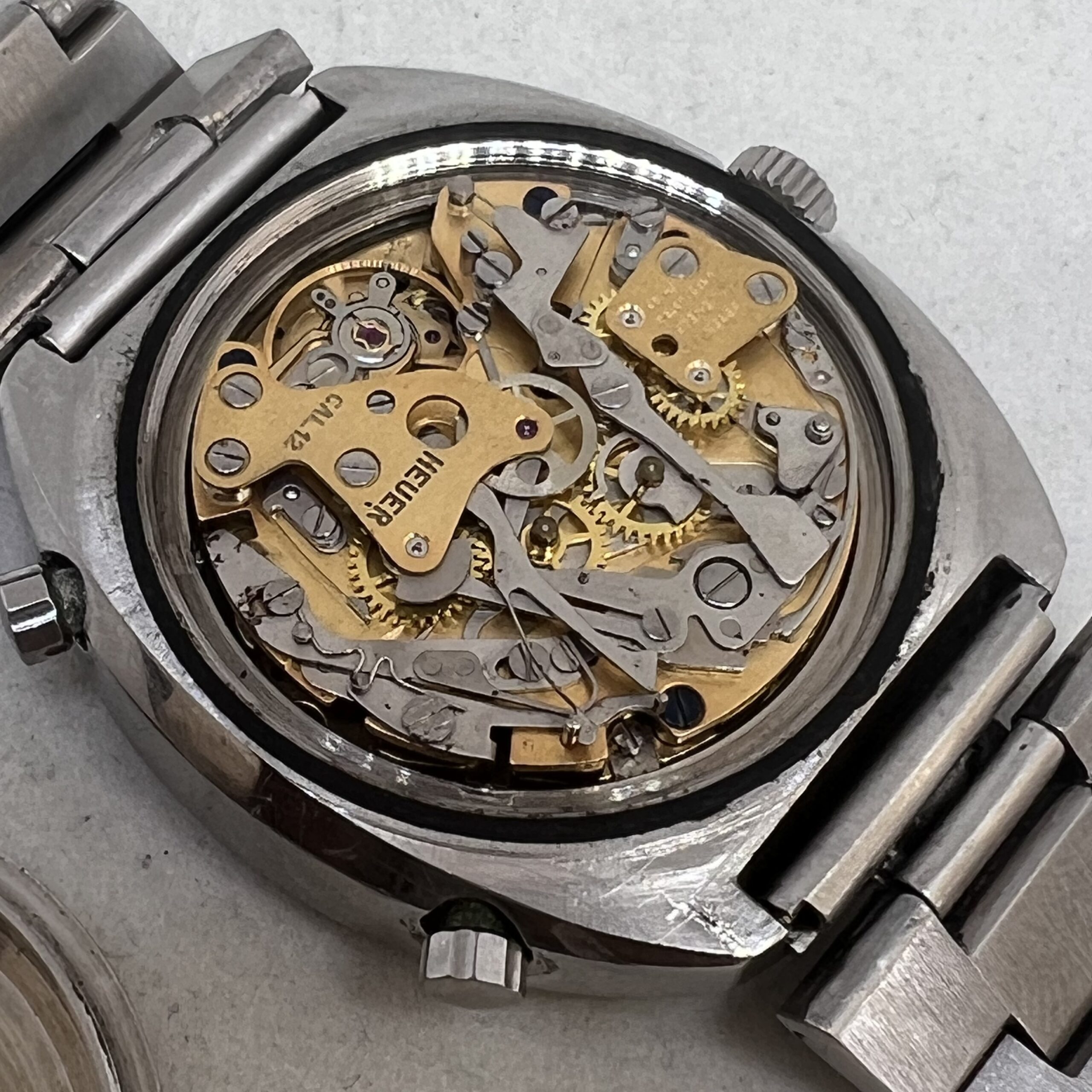 HEUER X TECHNOS MONTREAL AUTOMATIC MOVEMENT CHRONOGRAPH STAINLESS STEEL