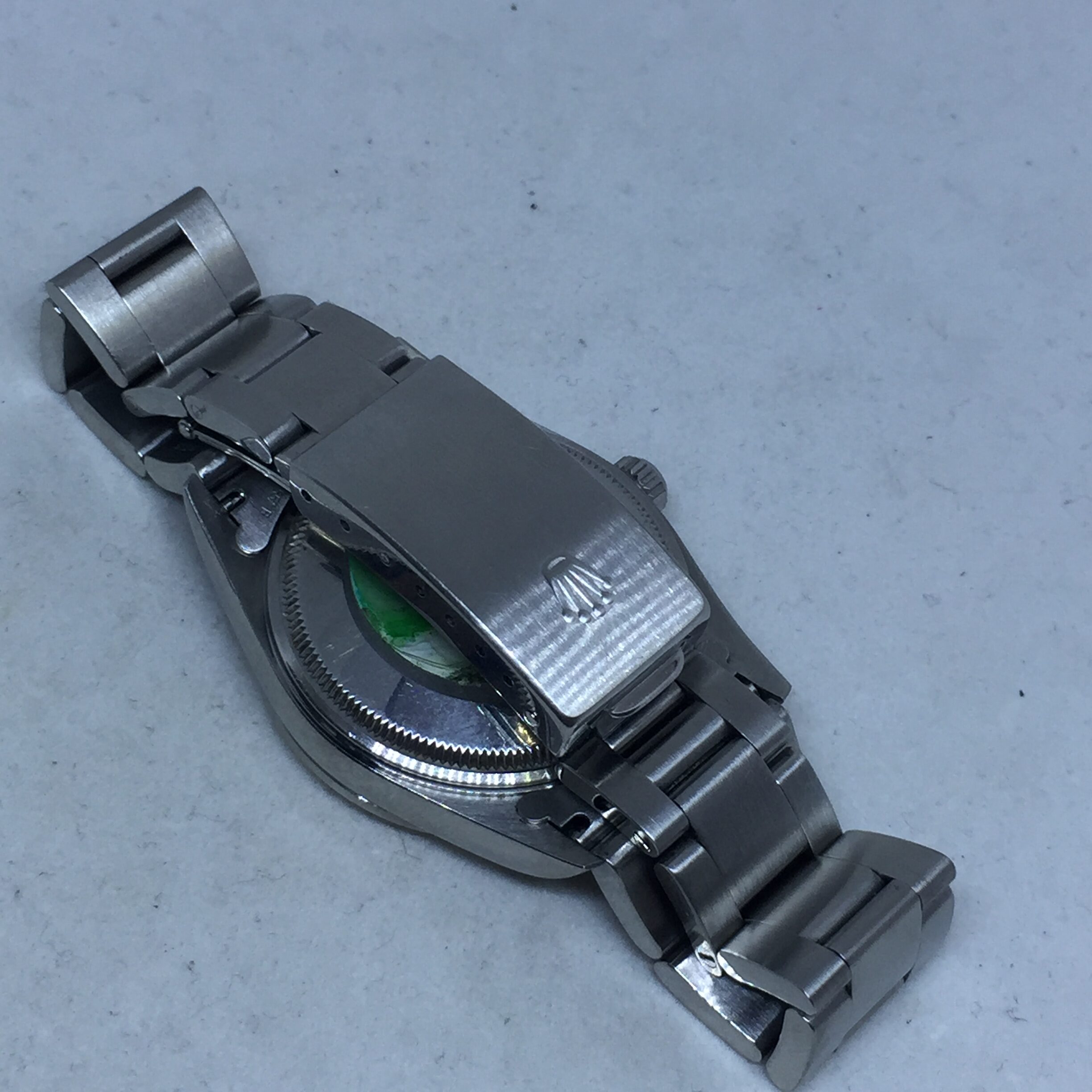 ROLEX AIR KING REF 14000 AUTOMATIC MOVEMENT FROM 1998 NO HOLES CASE