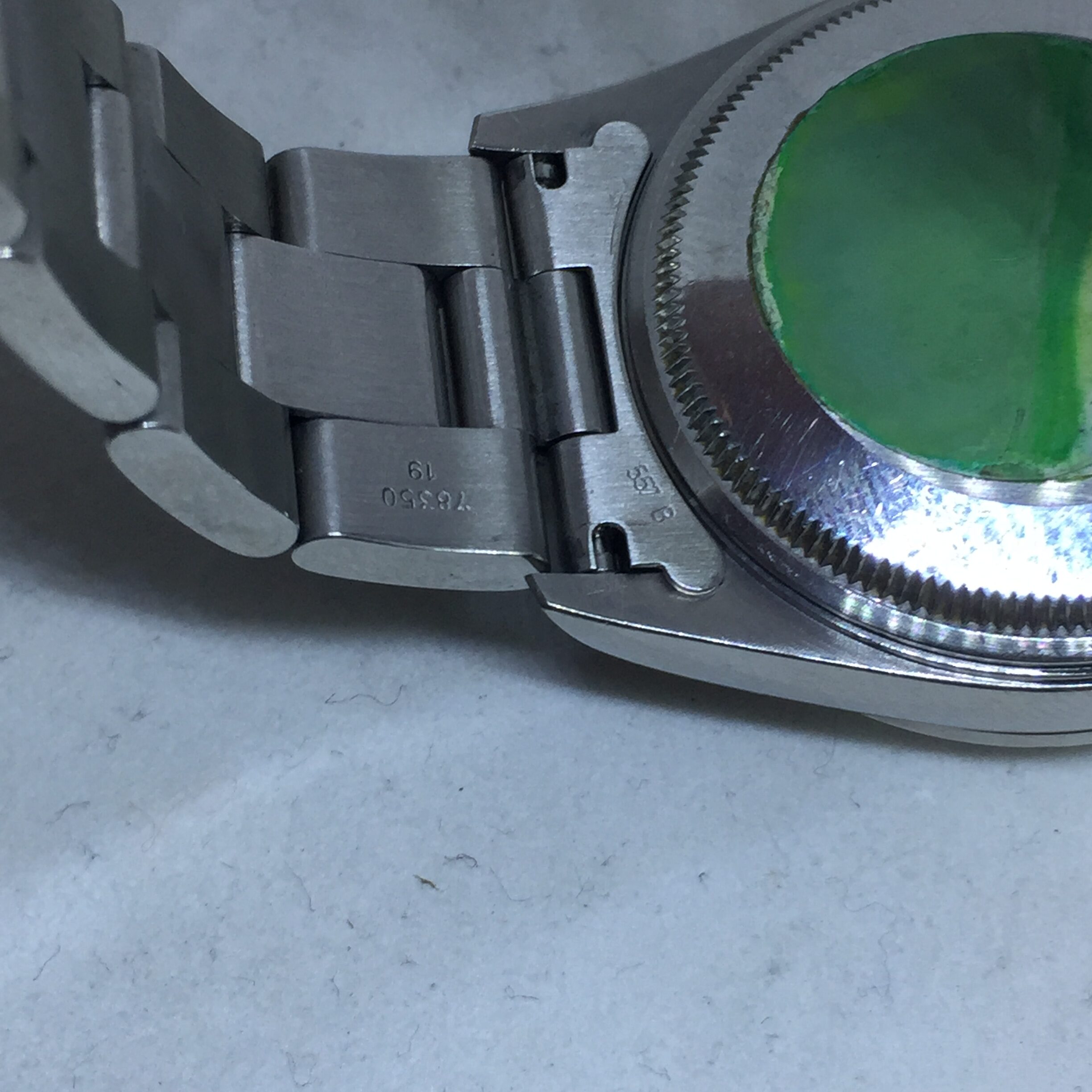 ROLEX AIR KING REF 14000 AUTOMATIC MOVEMENT FROM 1998 NO HOLES CASE