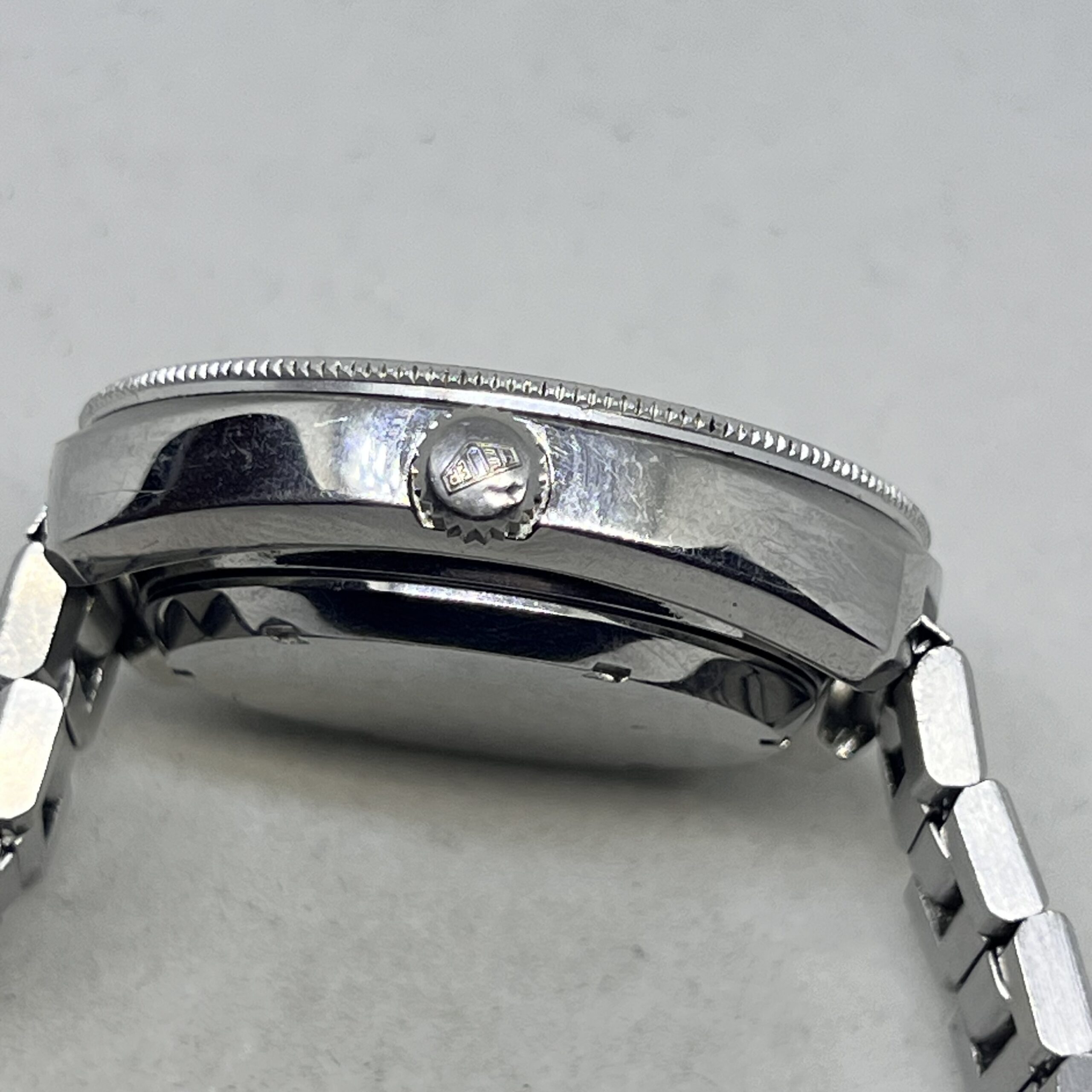 HEUER CALCULATOR AUTOMATIC MOVEMENT ORIGINAL BRACELET STAINLESS STEEL