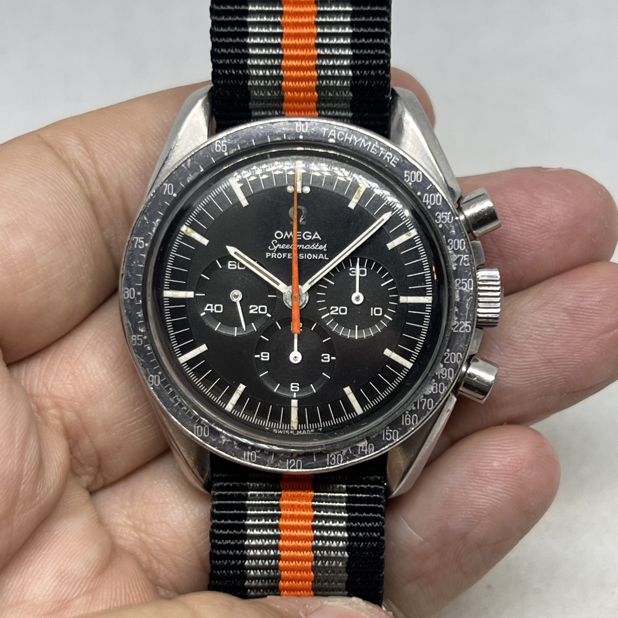 OMEGA SPEEDMASTER REF 145.012 MANUAL WIND MOVEMENT CHRONOGRAPH CAL 321 FROM 1967 ULTRAMAN HAND SERIES