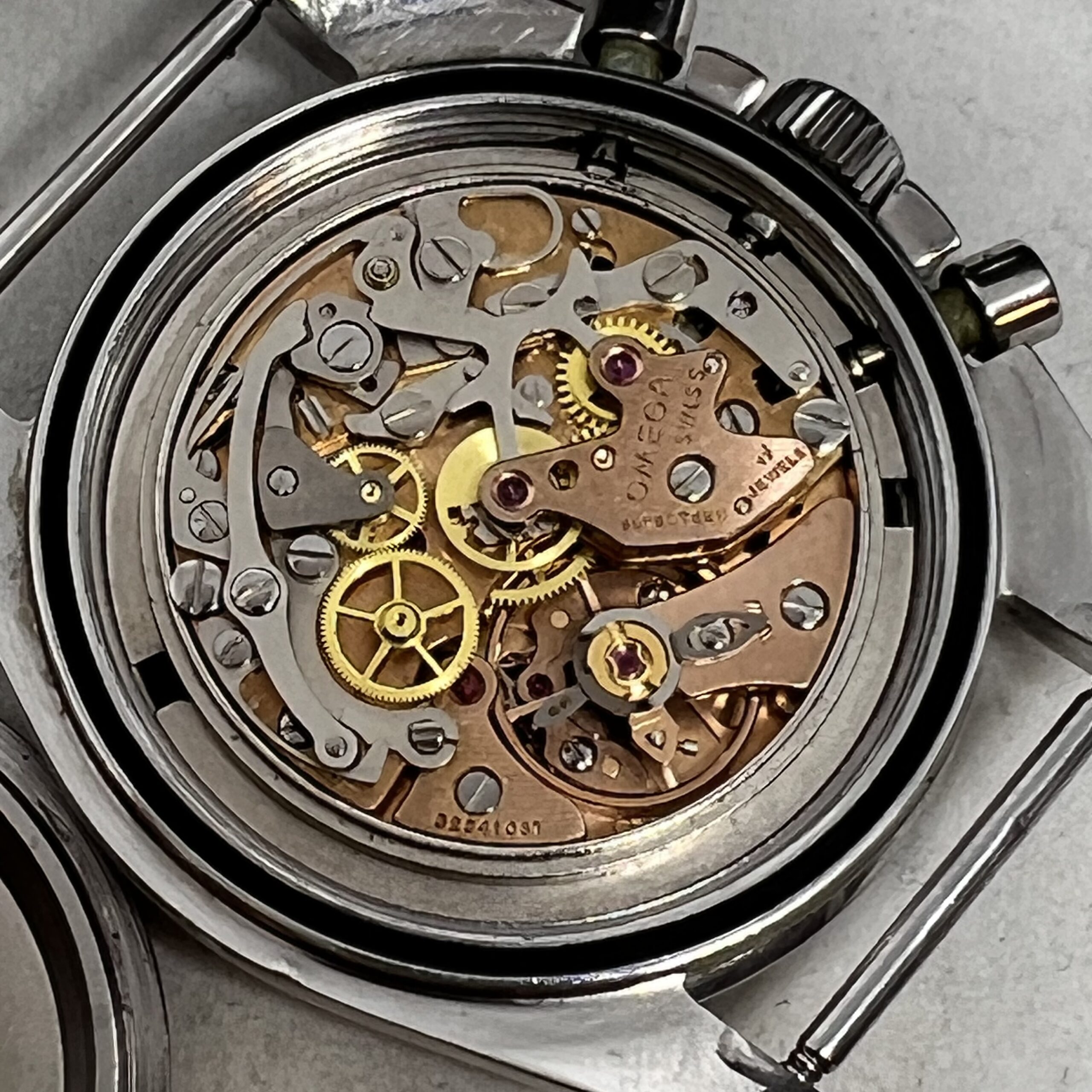 OMEGA SPEEDMASTER REF 145.022 MANUAL WIND MOVEMENT CHRONOGRAPH CAL 861 FROM 1971 DON BEZEL