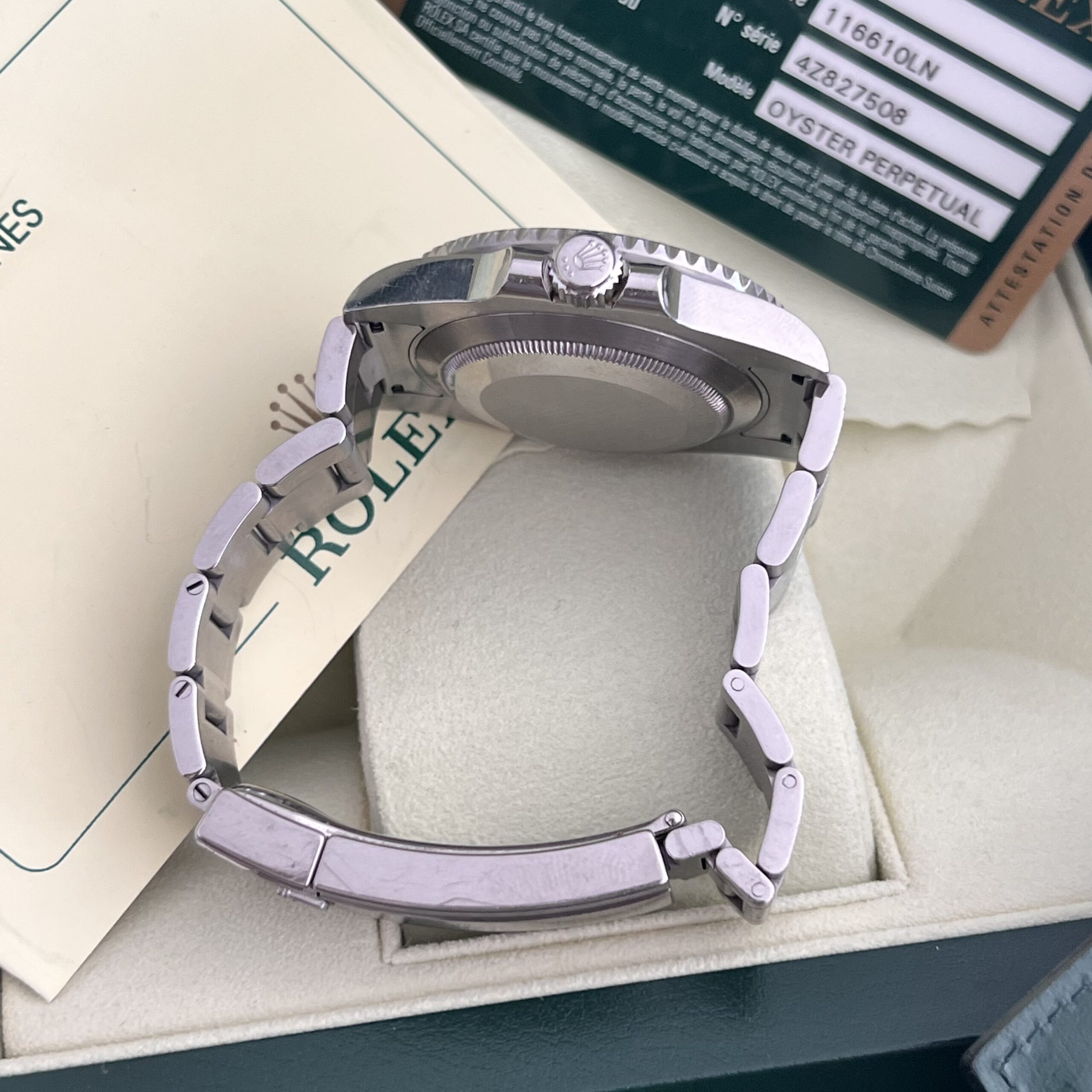 ROLEX SUBMARINER REF 116610 AUTOMATIC MOVEMENT WITH PAPERS FROM 2014 40MM