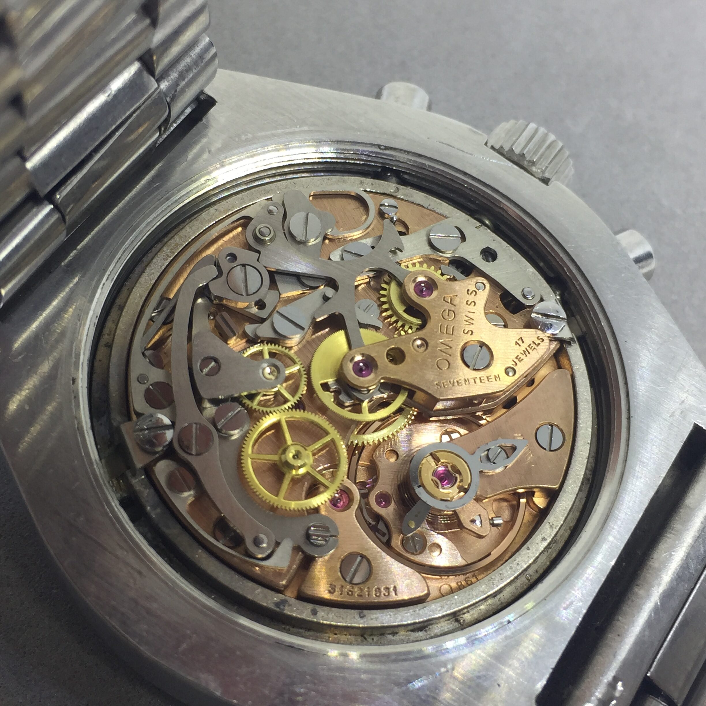 OMEGA SEAMASTER FLAT JEDI REF 145.024 MANUAL WIND MOVEMENT CAL 861