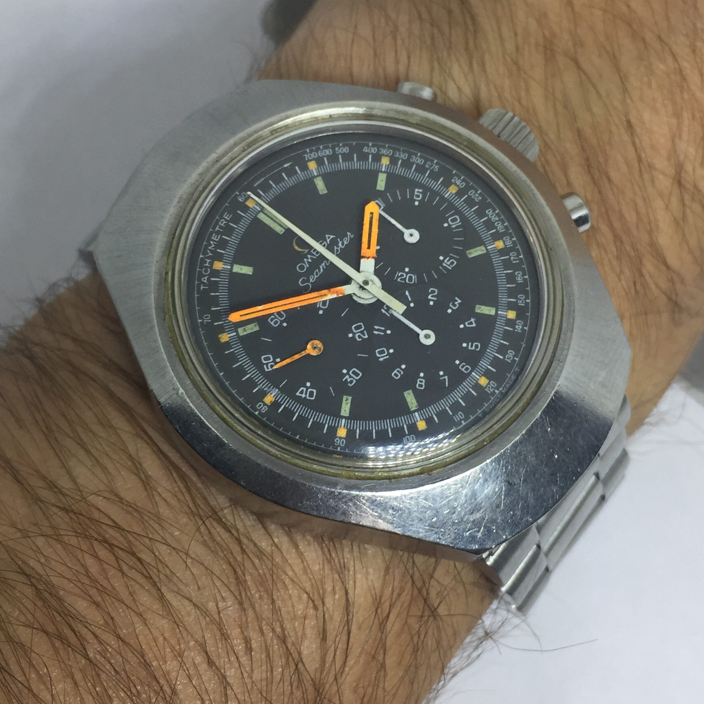 OMEGA SEAMASTER FLAT JEDI REF 145.024 MANUAL WIND MOVEMENT CAL 861