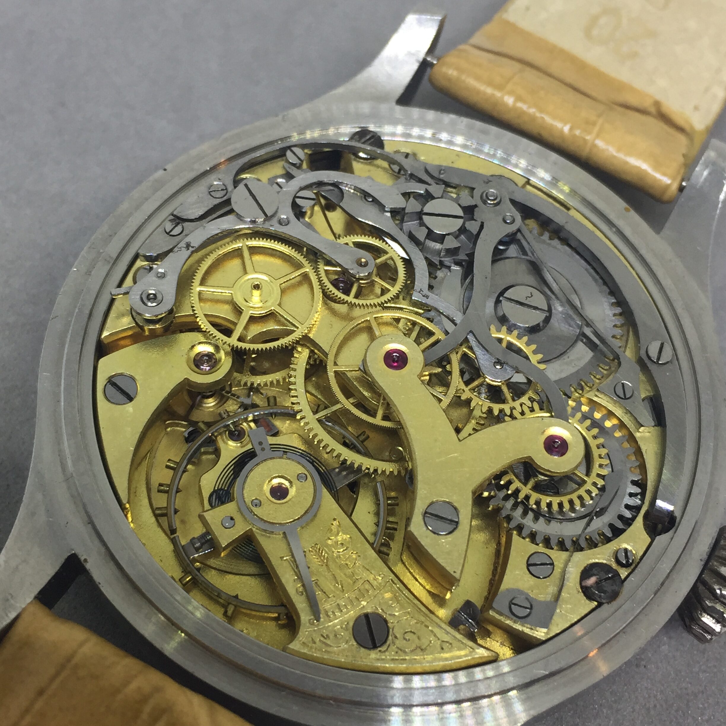 SUPER RARE MINERVA CHRONOGRAPH MANUAL WIND MOVEMENT