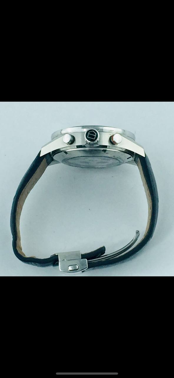 TAG HEUER 1887 CARRERA CERAMIC BLACK DIAL REF CAR2A11-1 AUTOMATIC MOVEMENT WITH PAPERS