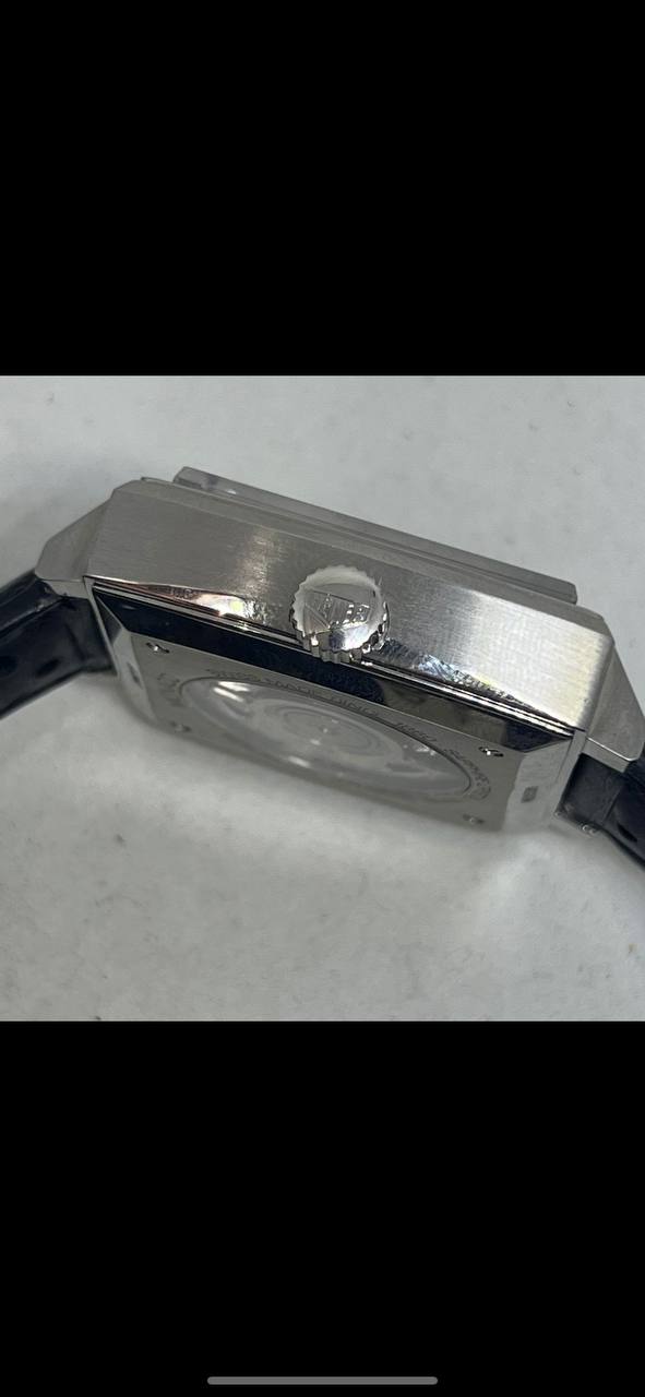 TAG HEUER MONACO REF CAW211P BLUE DIAL AUTOMATIC CALIBER 11 WITH CARD