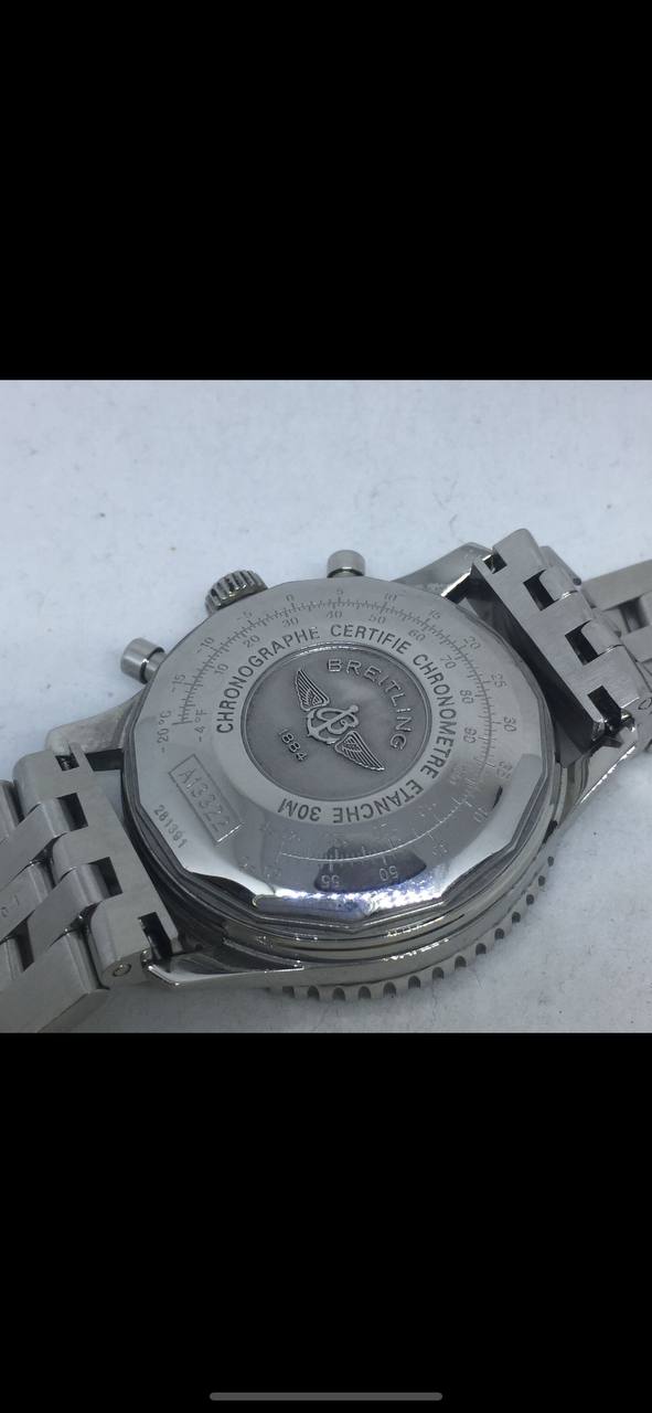 BREITLING OLD NAVITIMER 2 REF A13322 AUTOMATIC MOVEMENT WITH PAPERS 41MM