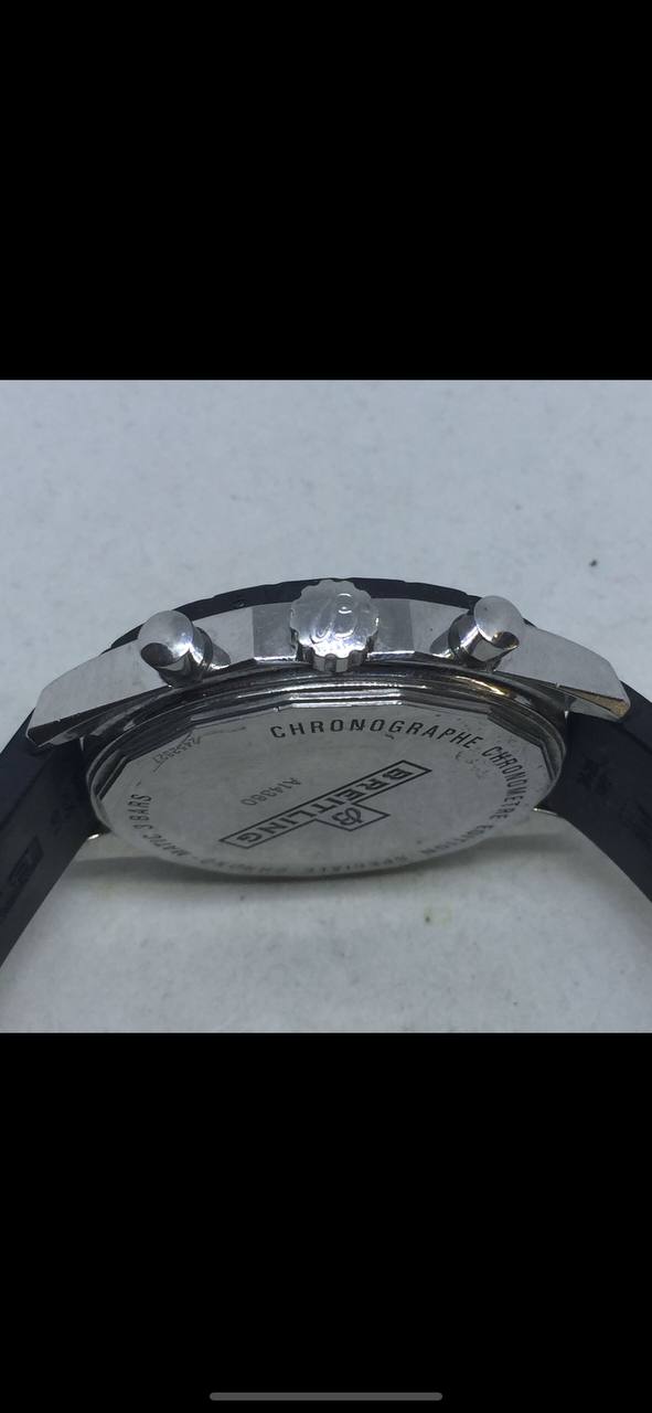 BREITLING CHRONOMATIC REF A14360 AUTOMATIC CHRONOGRAPH STAINLESS STEEL 49MM