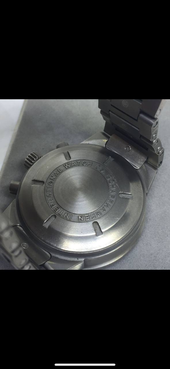 IWC SCHAFFHAUSEN GST REF IW370703 AUTOMATIC MOVEMENT CHRONOGRAPH