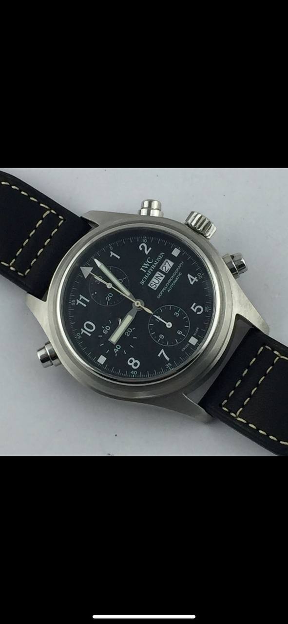 IWC SPLIT TIME RATTRAPANTE AUTOMATIC MOVEMENT 43 MM STAINLESS STEEL