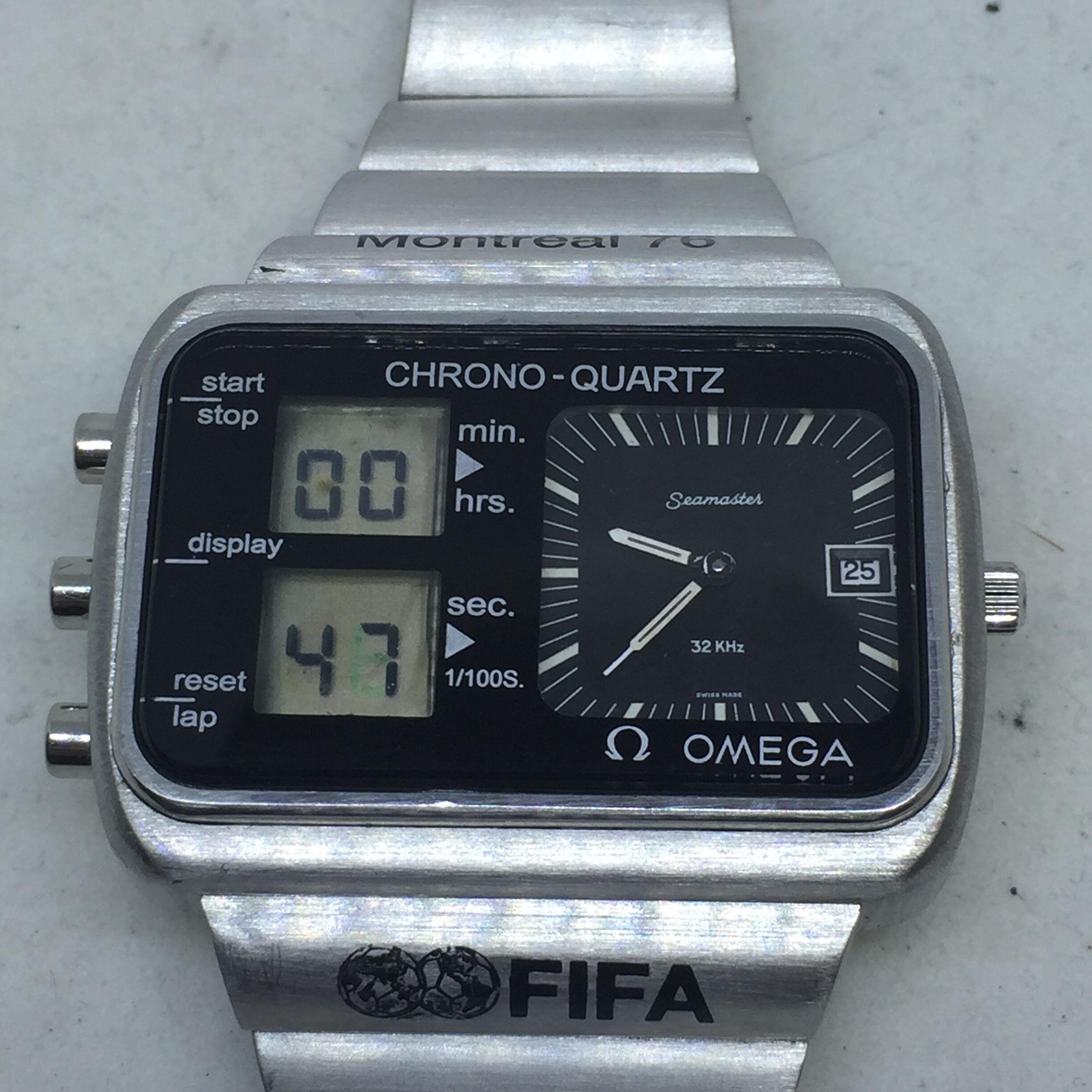 OMEGA SEAMASTER FIFA LIMITED EDITION MONTREAL ALBATROS FROM 1973 CHRONO-QUARTZ