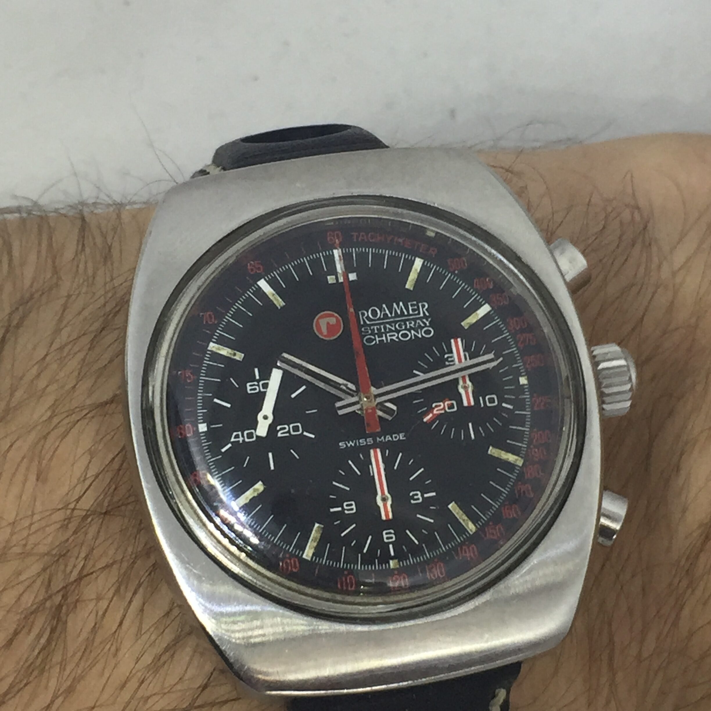 ROAMER STINGRAY REF 072-9120.602 MANUAL WIND MOVEMENT VALJOUX 72