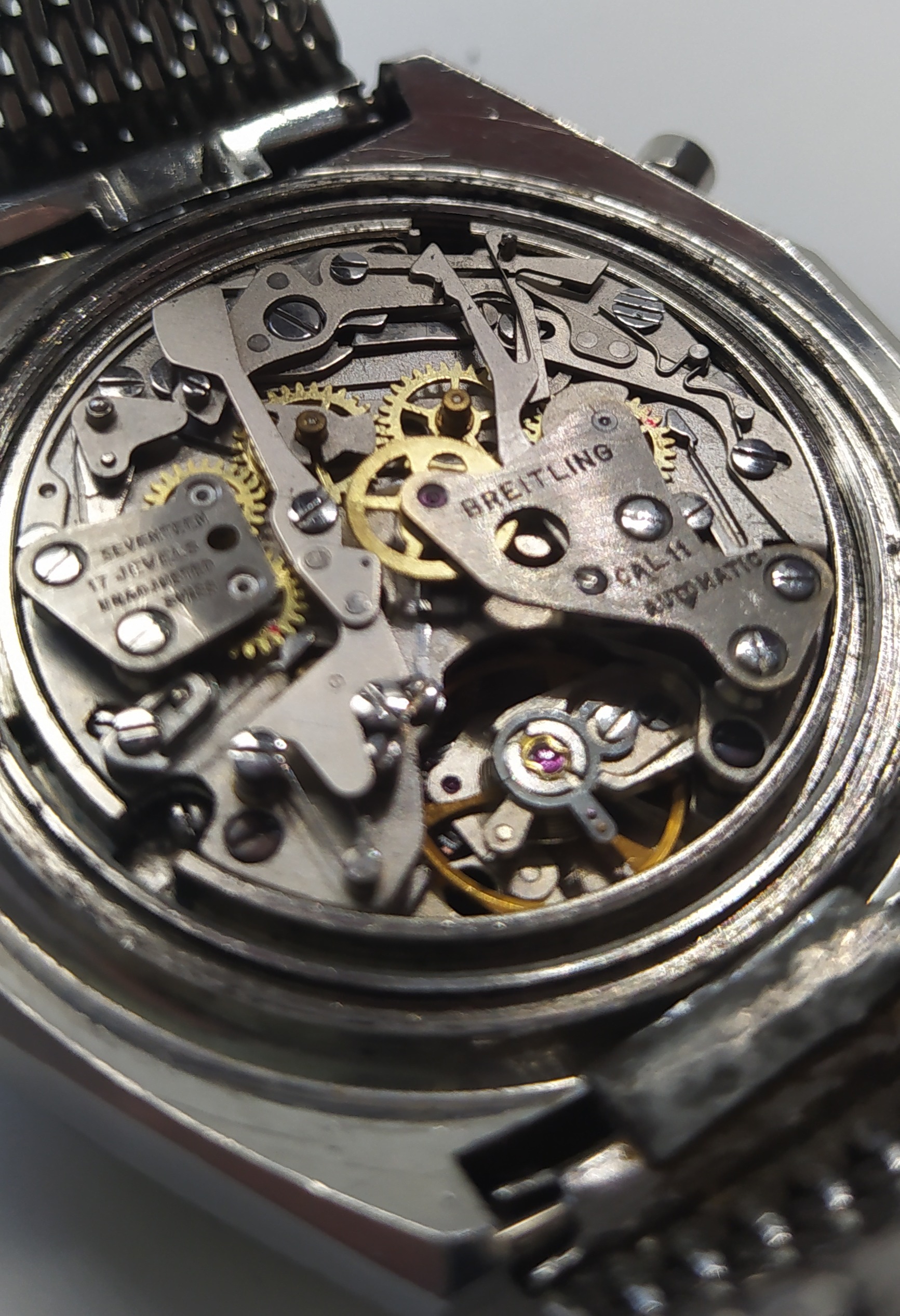 BREITLING CHRONOMAT CAL 11 REF 1808 AUTOMATIC MOVEMENT