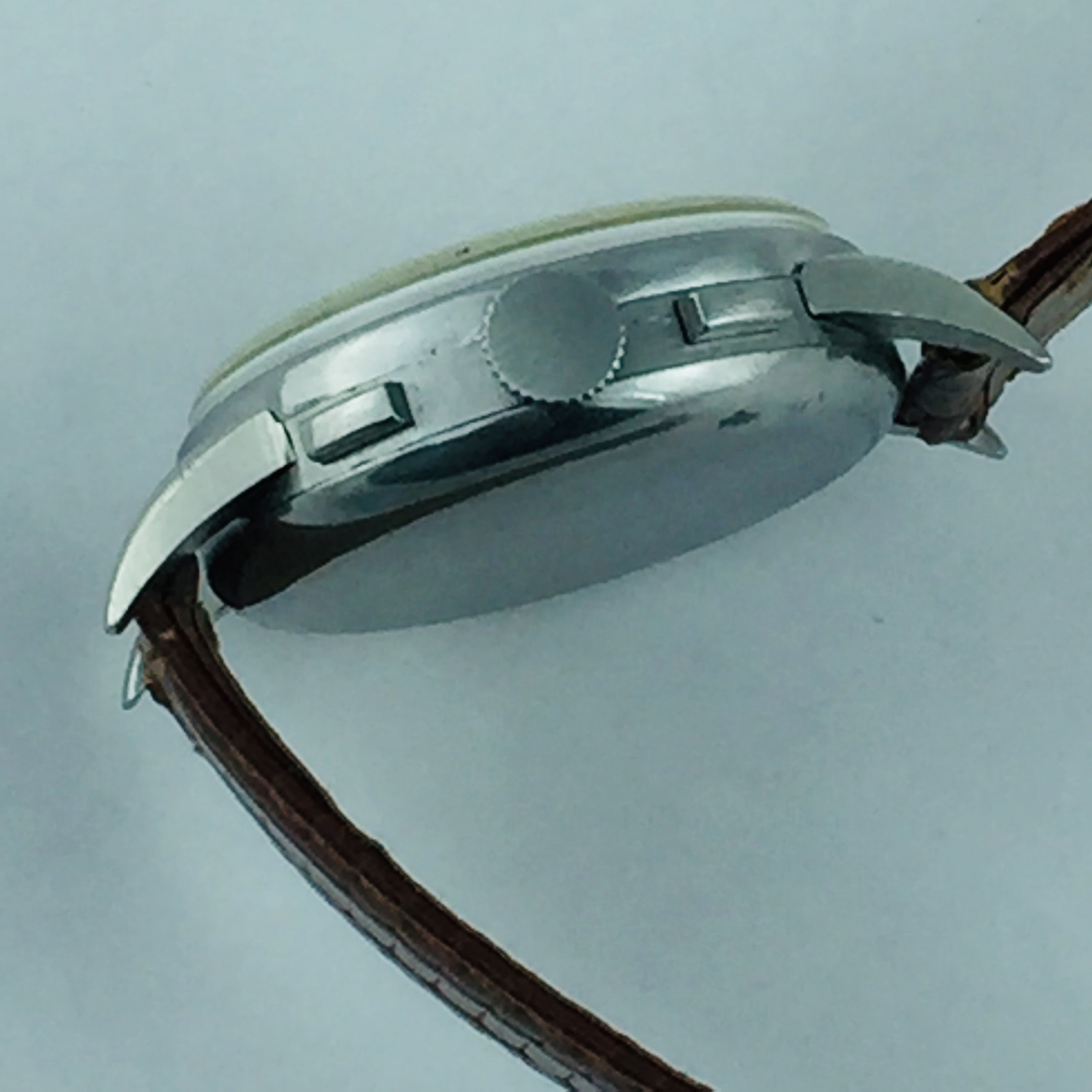 MARVIN TRIPLE DATE CHRONOGRAPH MANUAL WIND VALJOUX 72C MOVEMENT 36MM